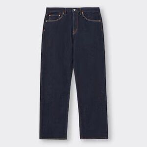 GU Men's Straight Leg Jeans 69 Navy Size 31 x 30